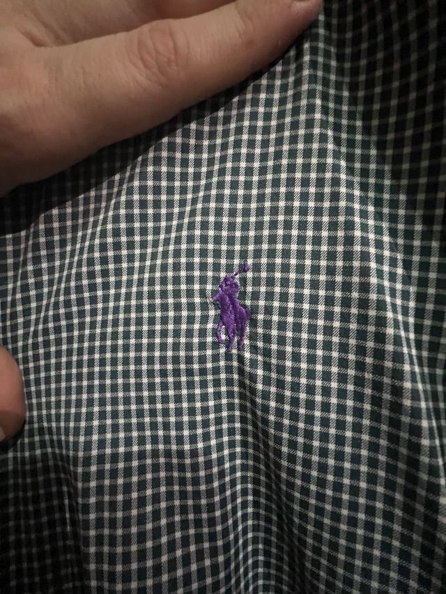 Camisa cuadros Ralph Lauren Talla L