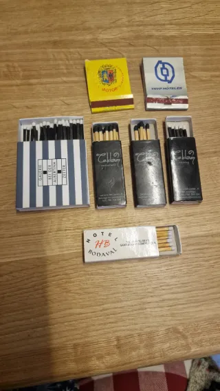 Scatole di fiammiferi vintage da collezione