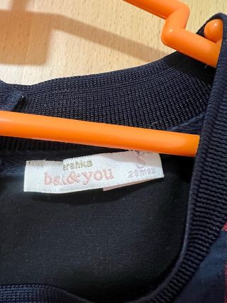 Camiseta cuadros Bershka