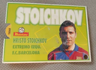 Cromo Hristo Stoichkov Matutano 94/95