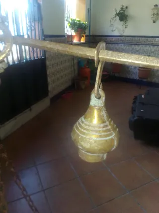 Antigua romana de metal