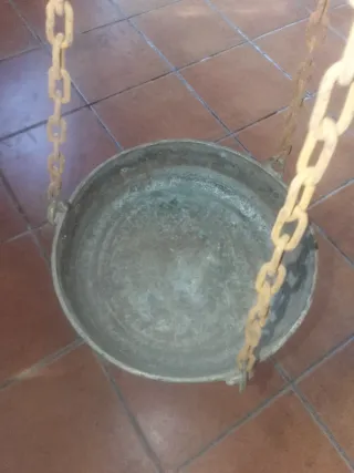 Antigua romana de metal