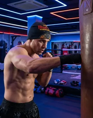 Gorro deportivo de Muay Thai invierno talla unica