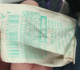 Patines en línea Oxelo infantiles morados 32-34