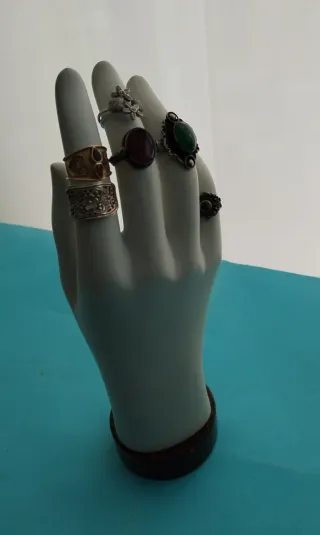 Expositor/organizador/soporte para anillos