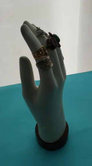 Expositor/organizador/soporte para anillos