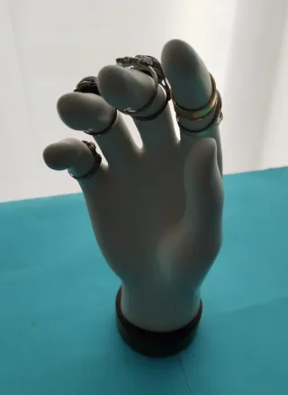 Expositor/organizador/soporte para anillos