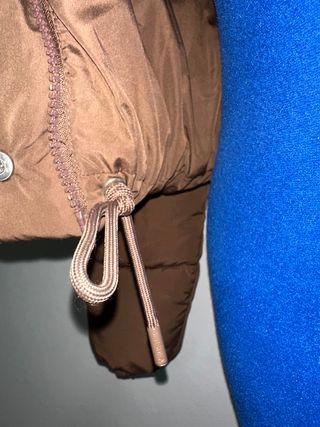 Cazadora cropped marrón cuello S