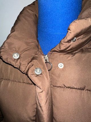 Cazadora cropped marrón cuello S