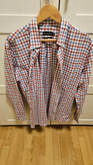Camisa cuadros Pedro del Hierro T-4 L