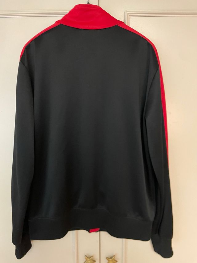 Sudadera ACM Milan Puma Negra y Roja