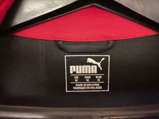 Sudadera ACM Milan Puma Negra y Roja