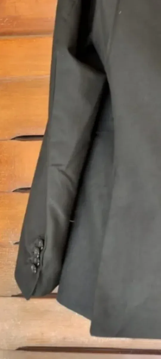 Abito uomo nero taglia 52