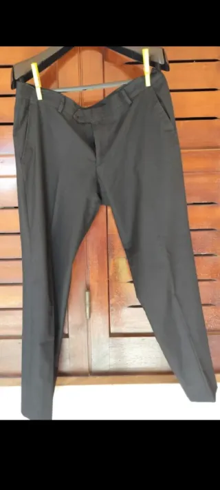 Abito uomo nero taglia 52