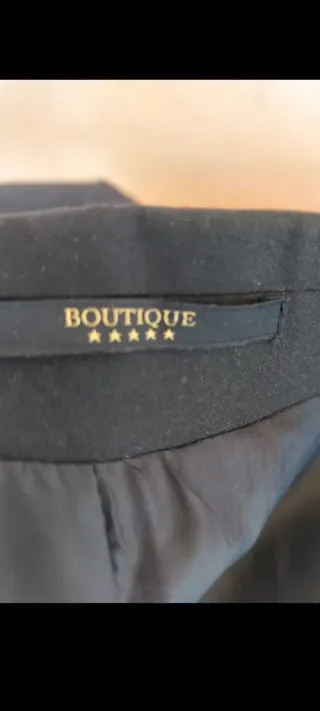 Abito uomo nero taglia 52