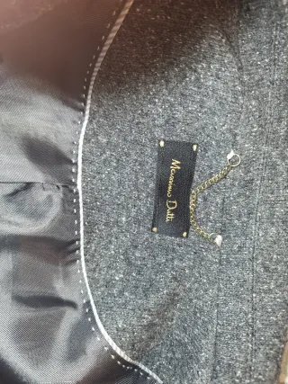 Americana Lana Massimo Dutti Mujer Talla 42