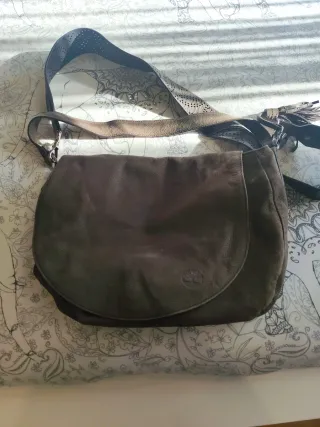 Bolso Timberland Marrón Cuero