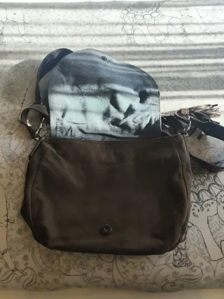Bolso Timberland Marrón Cuero