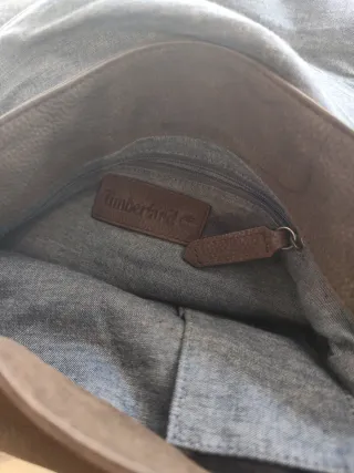 Bolso Timberland Marrón Cuero