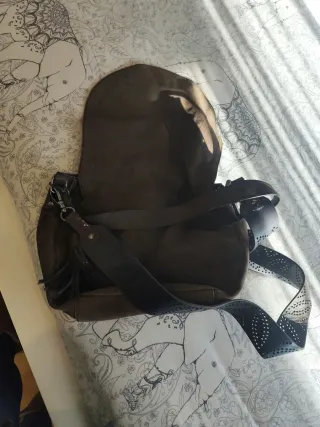 Bolso Timberland Marrón Cuero