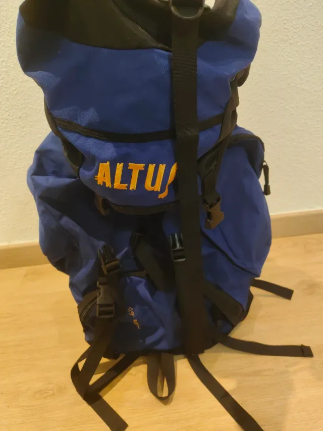 Mochila de Montanha Altus 65L Azul