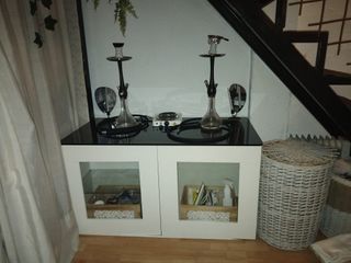 Vitrina IKEA BESTÅ Blanca