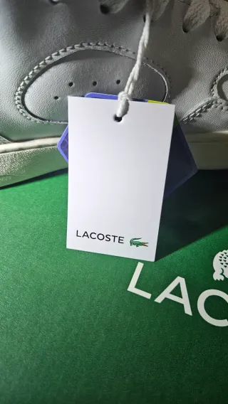 Zapatillas Lacoste Blancas y Rosas