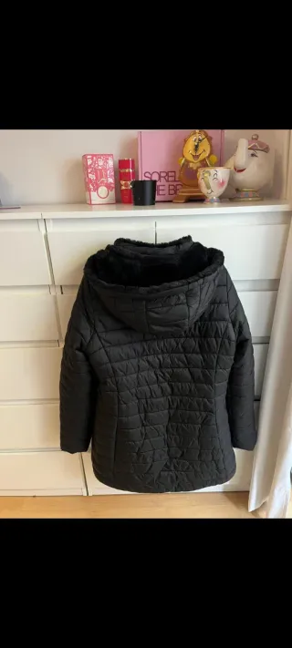 Abrigo pelo reversible T S