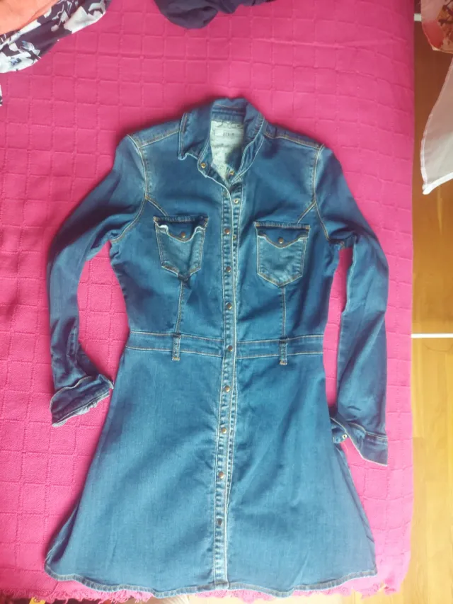 Vestido vaquero azul