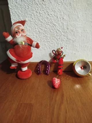 Lote Vintage Papá Noel