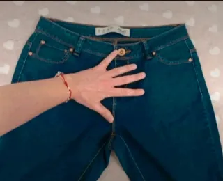 Vaqueros Denim Co. Talla 40 Azul Teal