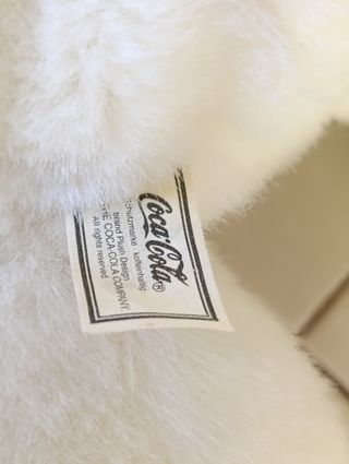 Orso Peluche Coca Cola 50 cm Originale