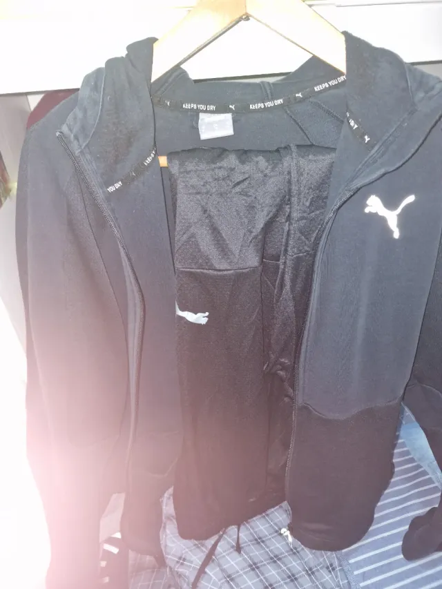 Tuta sportiva Puma uomo nera