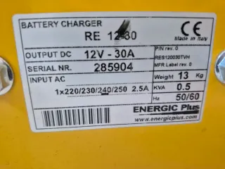 Cargador Baterías Energic Plus