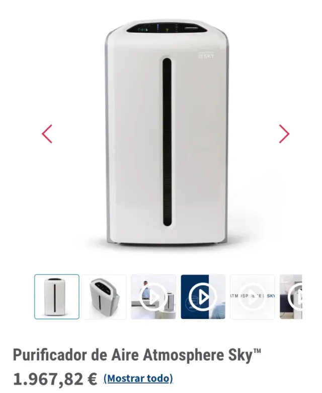 Purificador de Aire Atmosphere Sky