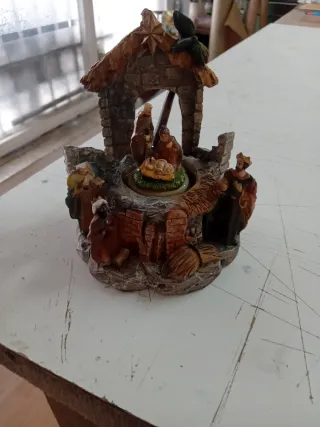 Piccolo presepe decorativo