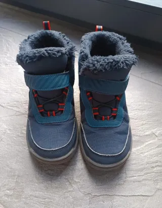 Botas montaña Quechua impermeables niña/niño n°34