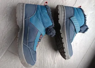 Botas montaña Quechua impermeables niña/niño n°34