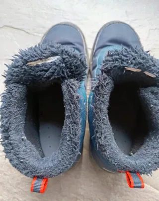 Botas montaña Quechua impermeables niña/niño n°34