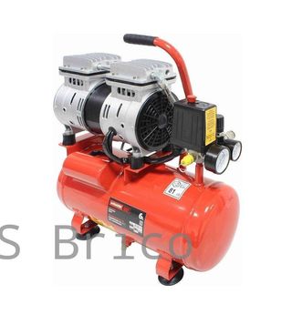 Compresor Aire Silencioso 6 L - 0,75 Hp - 09371 - Mader