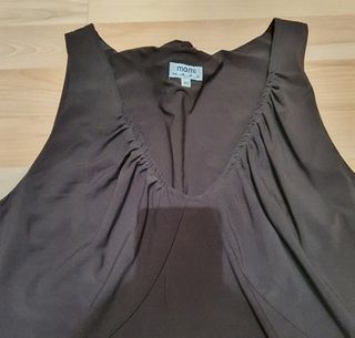 Vestido premamá marrón