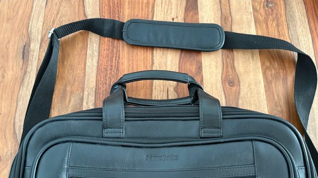 Maletín Samsonite Cuero Negro