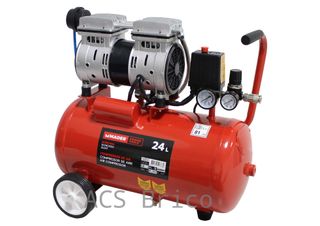 Compresor Aire Silencioso 24 L - 0,75 Hp - 09368 - Mader