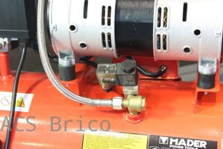 Compresor Aire Silencioso 24 L - 0,75 Hp - 09368 - Mader