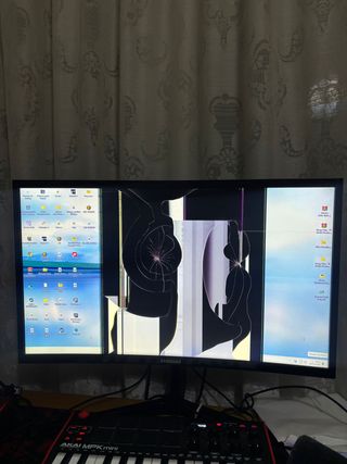 Monitor Samsung 144Hz para reparar