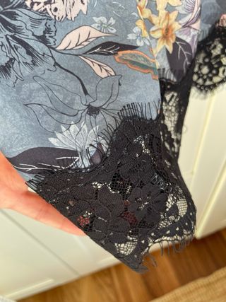 Vestido Lencero Estampado Floral