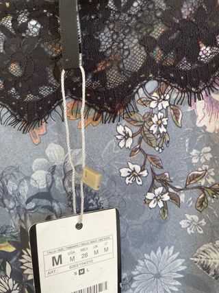 Vestido Lencero Estampado Floral