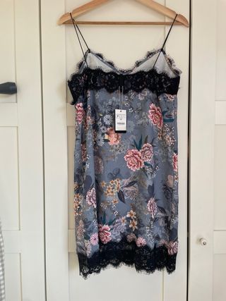 Vestido Lencero Estampado Floral