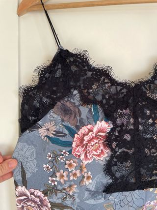 Vestido Lencero Estampado Floral