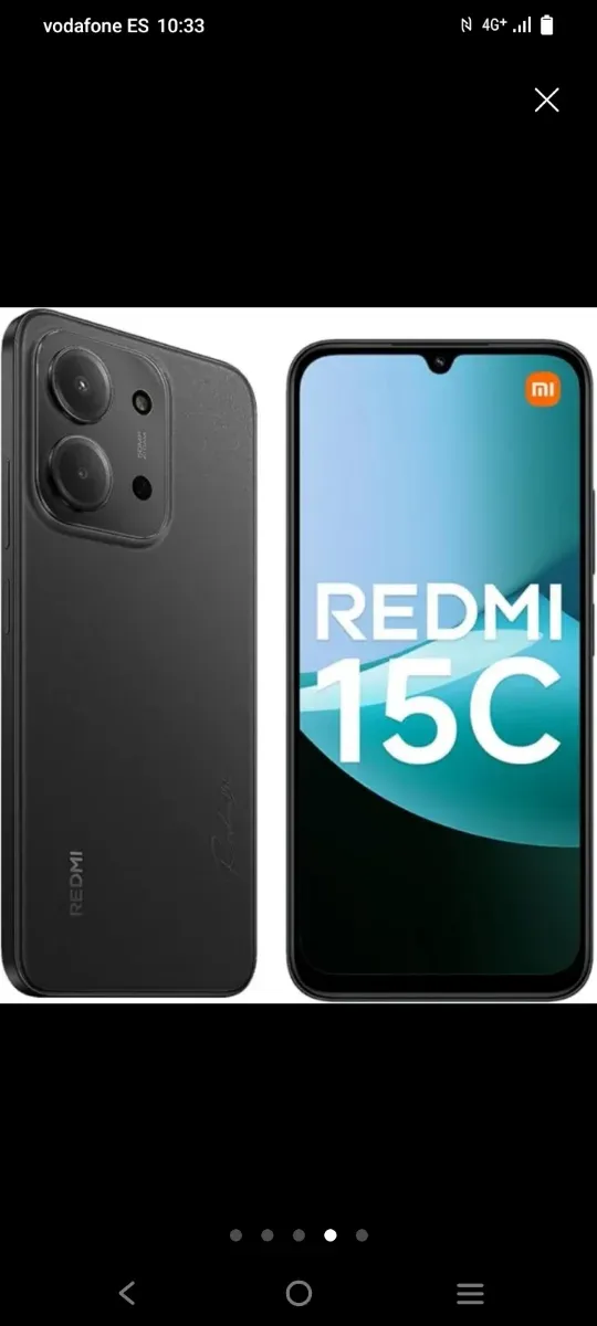 Xiaomi Redmi 15C 5G 256GB 8GB RAM Negro